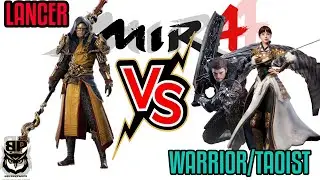 Mir4 - Lancer VS Taoist / Warrior 1v1 DUEL | BintoyPlaysLancer |
