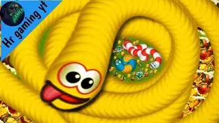 Worms zone io slither Io live biggest snake world recorld Game play (HR gaming yt)#viral#wormszone