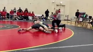 Nathaniel sales vs Phoenix military academy @120lbs