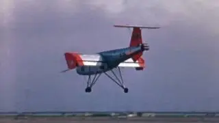 F 3075 Ryan VZ-3 Vertiplane STOL prototype flight tests Moffat field