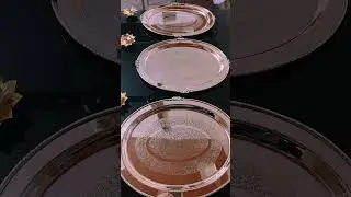 Designer Brass Square thali set || Copper Expert | Brass Thali set | Kitchen set | Dinner set