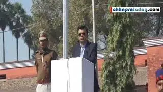 Deepak Anand, IAS, DM, Saran(Chhapra) 2016 speech at police line, Chhapra