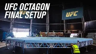 UFC FIGHT ISLAND | OCTAGON SETUP