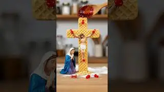 The Crucifixion Scene in Miniature | A Symbol of Sacrifice