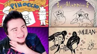 PINOCHO, ALADDIN & MULAN (Destripando la Historia) HACÍA TIEMPO QUE NO ME REIA ASÍ XD