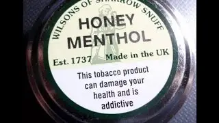 Wilsons of Sharrow Honey Menthol Snuff