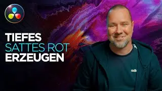 Tiefes Sattes Rot - DaVinci Resolve 17 Color Grading Tutorial
