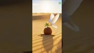 A green future was written on the dove&rsquo;s beak