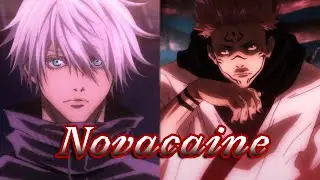 Jujutsu Kaisen • Sukuna x Gojo | Novacaine [AMV]