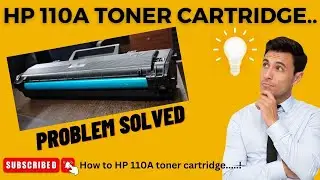 How to Refill cartridge II How to refill hp 110A toner step by step.