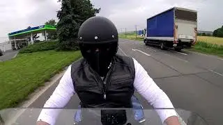 za deště domů - Harley-Davidson Passing Link Leather Vest : 98109-16VM