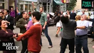 Baby Daddy | Flashmob #FlashForwardWednesday BTS starting at 8pm/7c on ABC Family! | Freeform