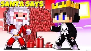 Santa Says Christmas Minigame on the Hypixel