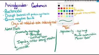 Aminoglycosides - Gentamicin