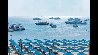 Pickalbatros Blu Spa Resort Adults Only - Обзор пляжа (Египет, Хургада)