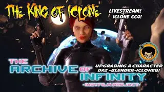 King Of Iclone :  Character Upgrade  in  CC4  using Daz content