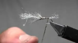 CDC Dry Fly, Trockenfliege mit Sichthilfe