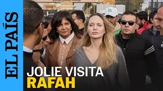 GAZA: Angelina Jolie visita el cruce de Rafah como muestra de apoyo a los gazat&iacute;es | EL PA&Iacute;S