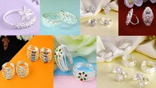 Beautiful Silver New Toe Ring Design 2025 | Silver Bichiya Design | Latest Toe Ring Bichiya Design 