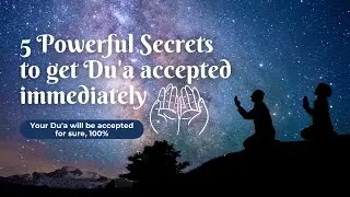 Powerful Du'a Tips for Immediate Acceptance. #duatips #unlockdua
