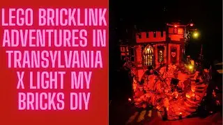 LEGO Bricklink Adventures in Transylvania X Light My Bricks DIY