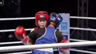 Under 54kg women's fight 🥊 (JPN vs IRQ) Asian 22U youth boxing championship in Bangkok Thailand 2025