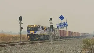 7922V Specialised Bulk Rail Container Train - PoathTV Australian Railways