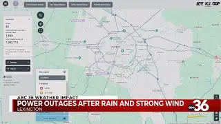 Rain, strong wind leaves homes and business without power