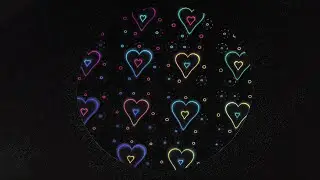 BEAMNOVA 100 Pcs Plastic Film for 58mm (2-1/4 in) Button Makers, Hearts Pattern