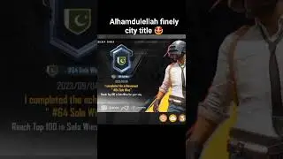 Free solo win title 🇵🇰in PUBG mobile 🤩#pubgmobile#bgmi #youtubeshorts #shorts#title  #viral #solo #🤩
