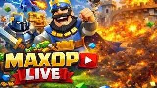 3000+ Marge Tactics GRIND LIVE ⚔️ | Ladder Push to 10k | Clash Royale