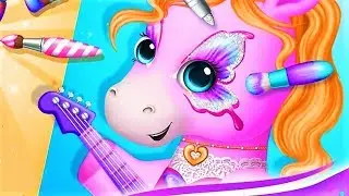 Pony Sisters Pop Band - Play Fun Makeup And Music Games - Kids Gameplay Video