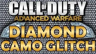 ADVANCED WARFARE DIAMOND GUN CAMO GLITCH TUTORIAL UNPATCHED!!! (CoD AW Glitch Tutuorial!)