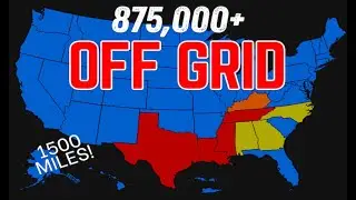 Storm wreaking HAVOC on power grid! Over 1500 miles of outages!