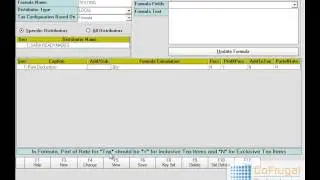 How to configure Purchase Formula RPOS7
