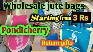 jute bags & other return gifts hampers starting at only 3.50 rs |Sri mirra bags