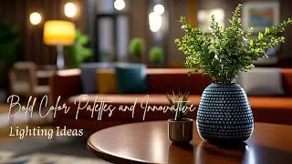 Top Home Decor Trends for 2025: Bold Color Palettes and Innovative Lighting Ideas