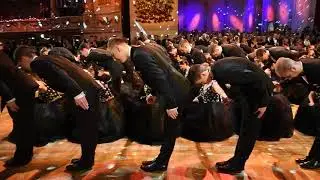 13. Semperopernball 2018 Dresden mit Debütanten und dem Eröffnungstanz A. Hofmann und M. Kretschmer