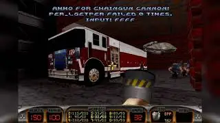 Duke Nukem 3D Saturn (Analog Control) - E3L7 (Fahrenheit) | Yaba Sanshiro 1.16.7
