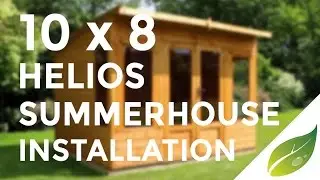 10 x 8 Helios Summerhouse Installation