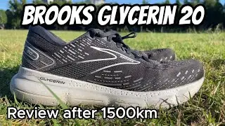 Brooks Glycerin 20 (Review after 1500km) | Durable workhorse