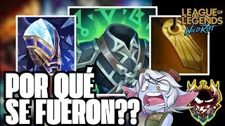 POR ESTA RAZ&Oacute;N FUE ELIMINADA APARIENCIA ESPIRITUAL!! Objetos Eliminados... Wild Rift Parche 7.0 T20