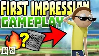 Morty First Gameplay Impression | Multiversus Gameplay