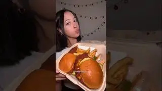 Dave's hot chicken mukbang spicy chicken sandwich and chicken tenders #shorts #asmr