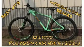 polygon casecade 4 (2021) || hydraulic disc  brakes