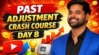 Past adjustment entry | entries| crash course day 8 class 12 accountancy #cbse @stepbystepjhasir8688