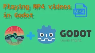 How to play MP4 and other videos inside Godot using GDE Gozen!