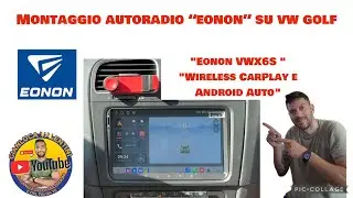 Montaggio autoradio EONON su volkswagen golf 2011