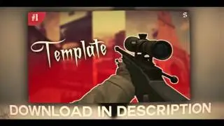CS:GO Thumbnail Template | By Mee! | Psd