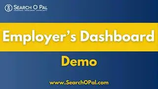 Employer's Dashboard Tour - Search O Pal